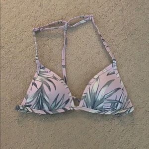 triangle shaped bikini top